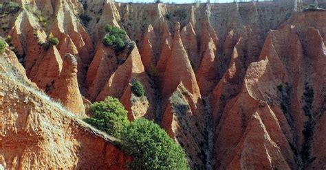 crcavas de patones|Las cárcavas, uno de los lugares más singulares del。